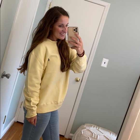 Polo Ralph Lauren Sweaters - Polo Ralph Lauren Men’s/Women’s yellow Crewneck
